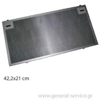 ΦΙΛΤΡΟ ΜΕΤΑΛΛΙΚΟ TEKA CNL-9000 ΜΕΓΑΛΟ (422Χ210mm)